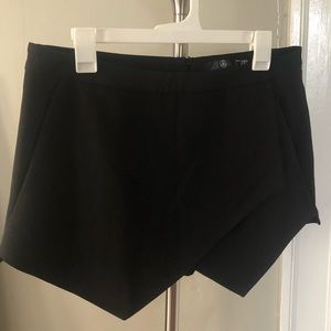 Missguided Black Envelope Skort